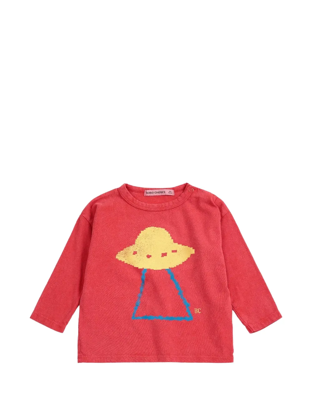 Bobo Choses Pixel Abduction T-shirt - Rouge Bobo Choses Pixel Abduction T-shirt - Rouge