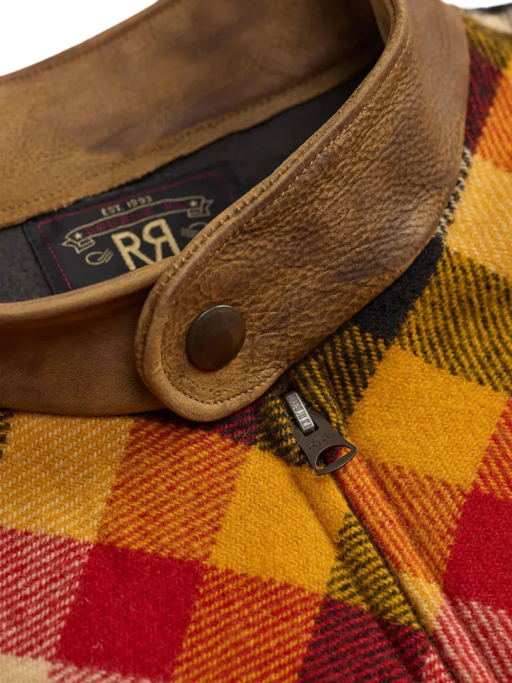 Ralph Lauren RRL check shirt jacket Beige