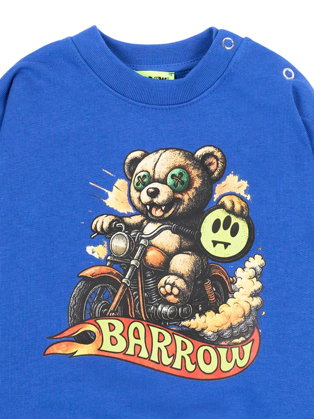 Barrow kids Sweater met grafische print Blauw