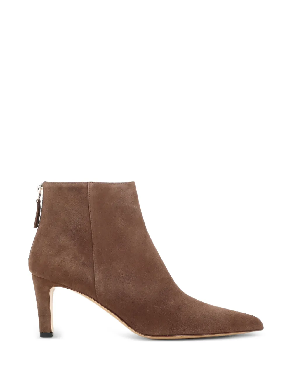 Antonio Barbato Maestri Veneziani pointed-toe suede ankle boots - Brown