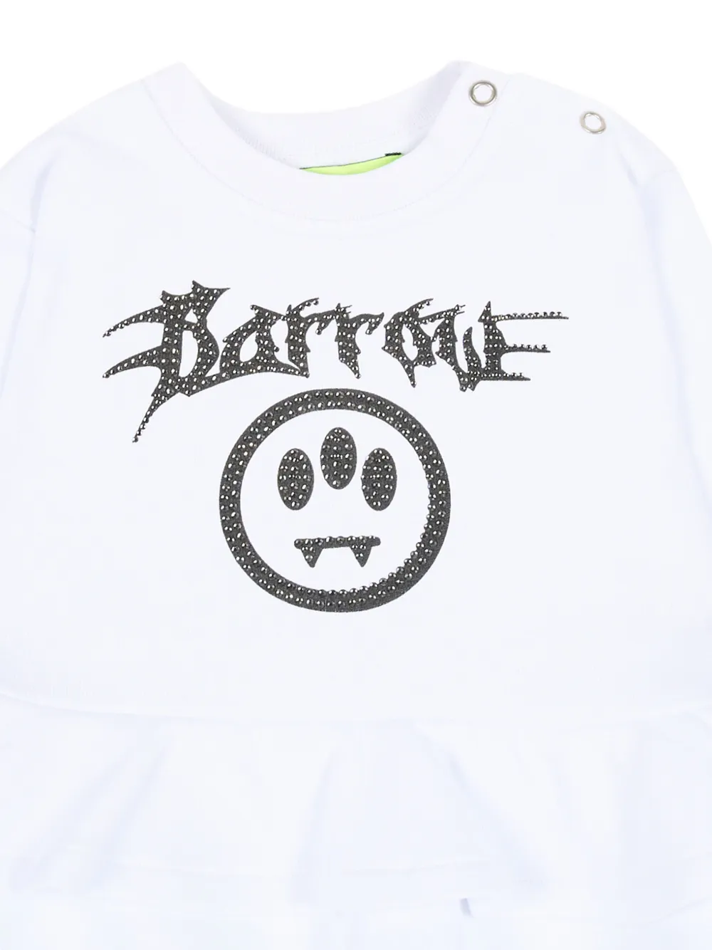 Barrow kids Sweater met ruches Wit