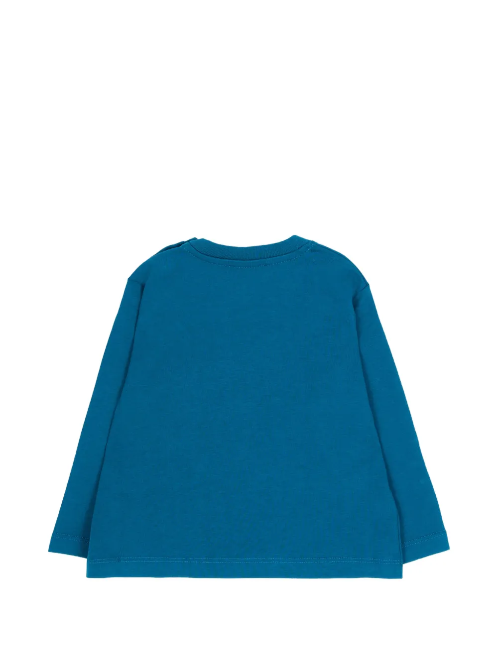 Barrow kids Sweater met beerprint en lange mouwen Blauw