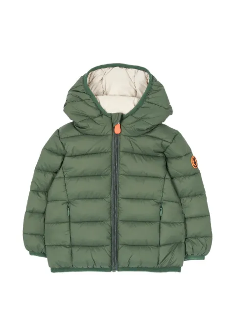 Save The Duck Kids quilted hooded jacket