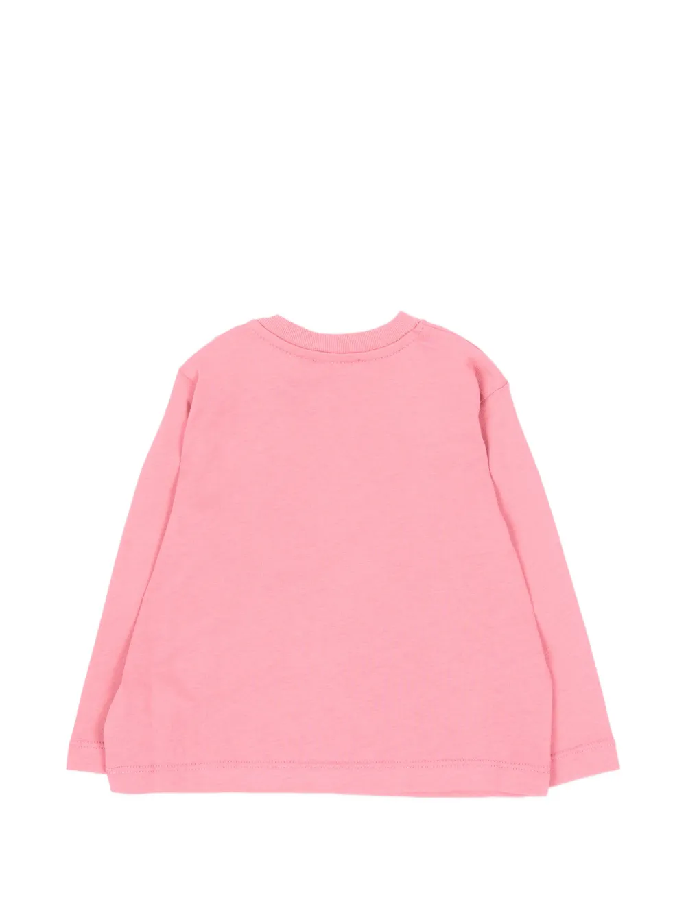Barrow kids Sweater met beerprint en lange mouwen Roze