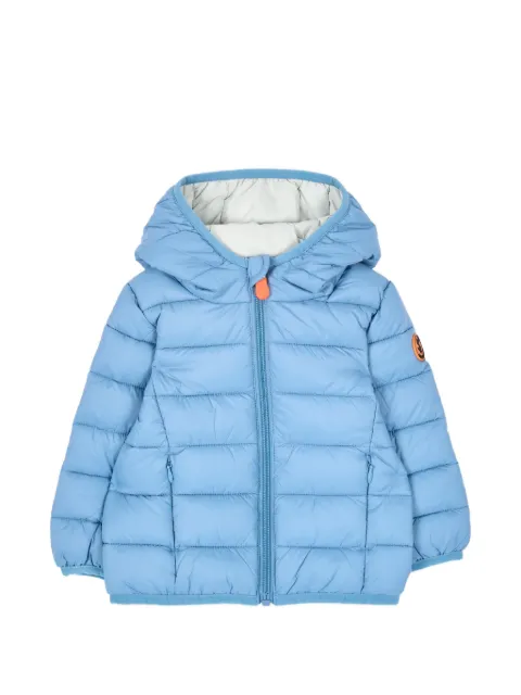 Save The Duck Kids quilted hooded jacket