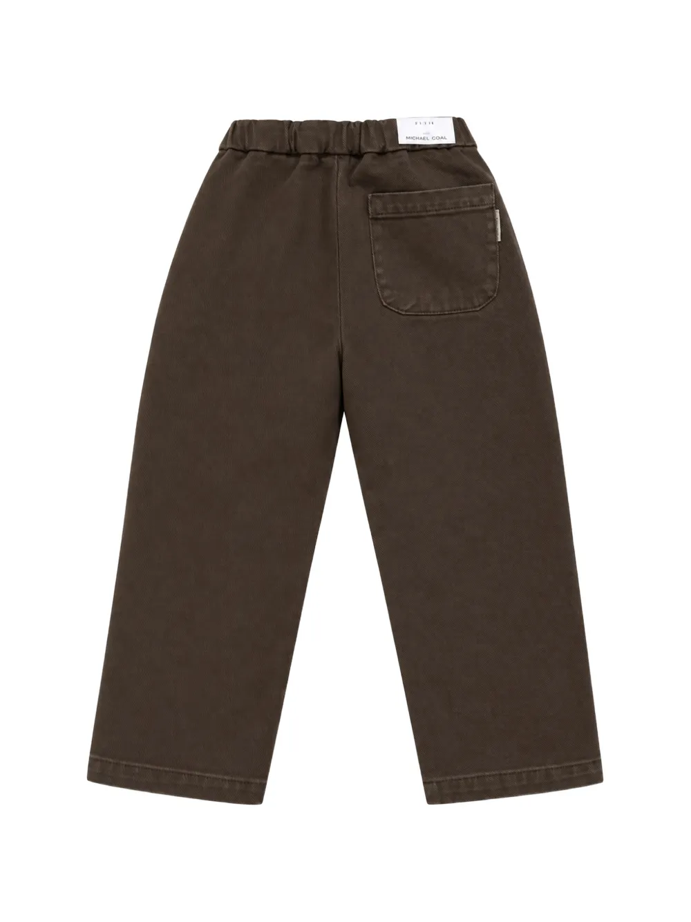 michael coal Mason broek met trekkoord Bruin