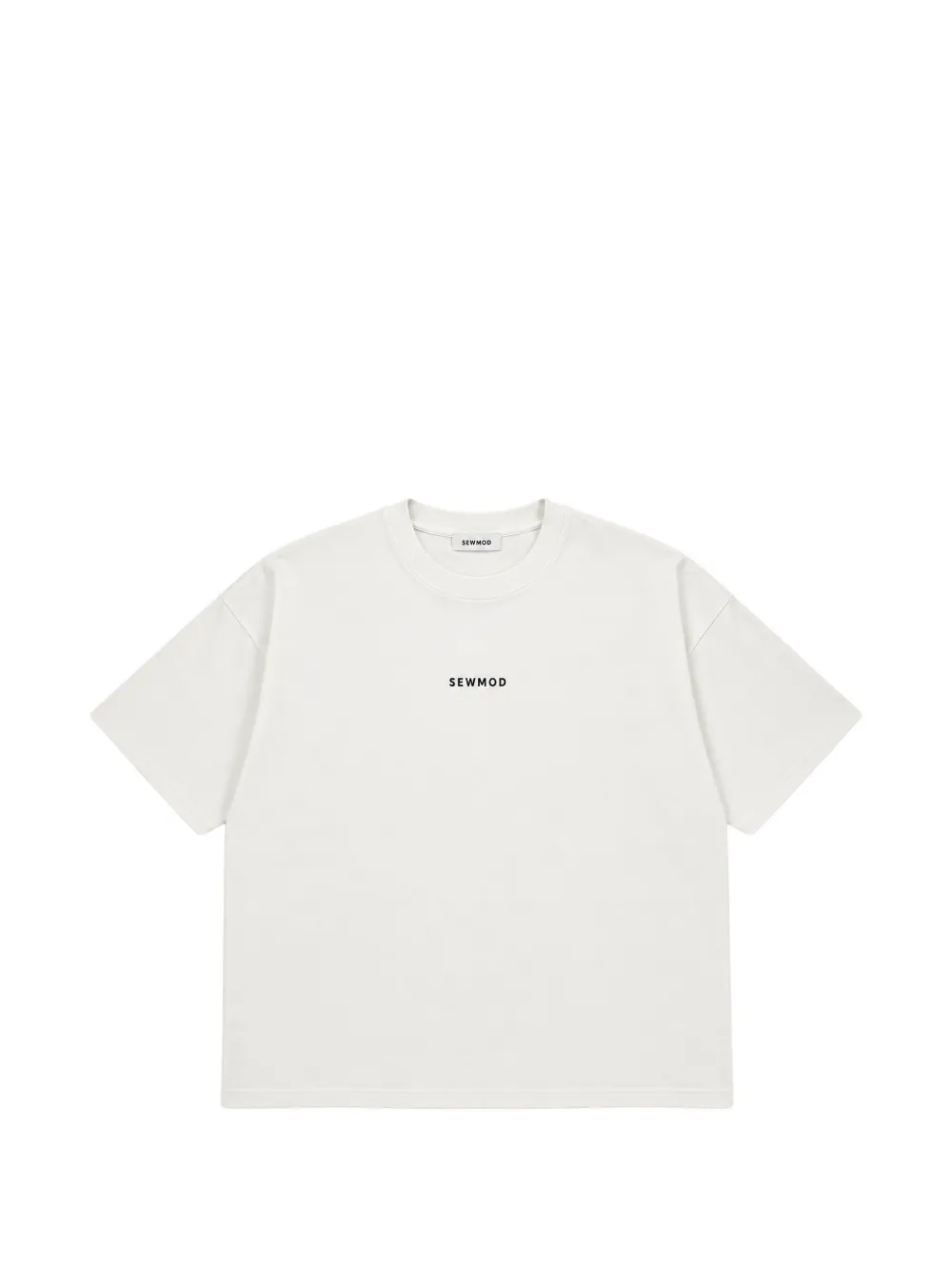SEWMOD logo-print drop-shoulder T-shirt