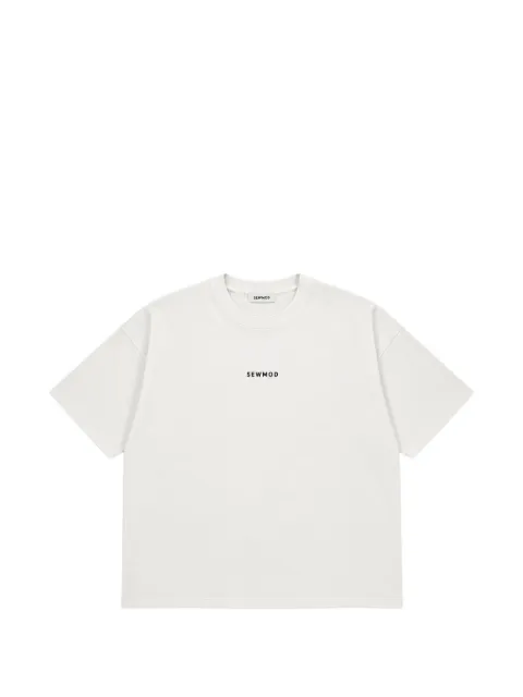 SEWMOD logo-print drop-shoulder T-shirt