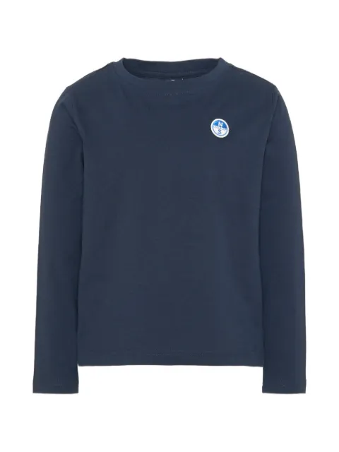 North Sails Kids logo-patch long-sleeve T-shirt
