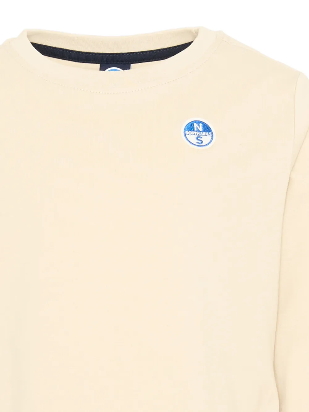 North Sails Kids Sweater met logopatch Beige