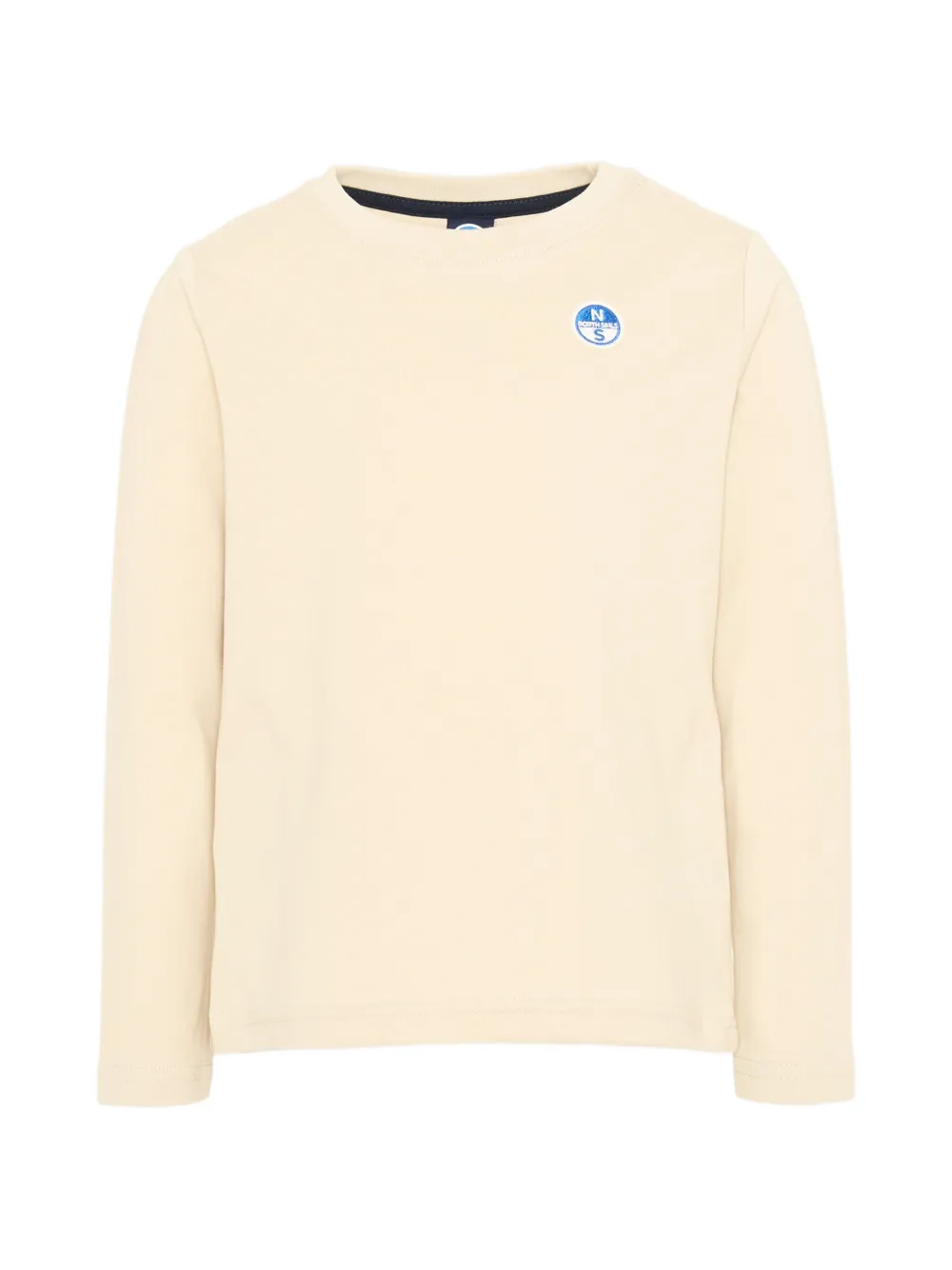 North Sails Kids Sweater met logopatch Beige