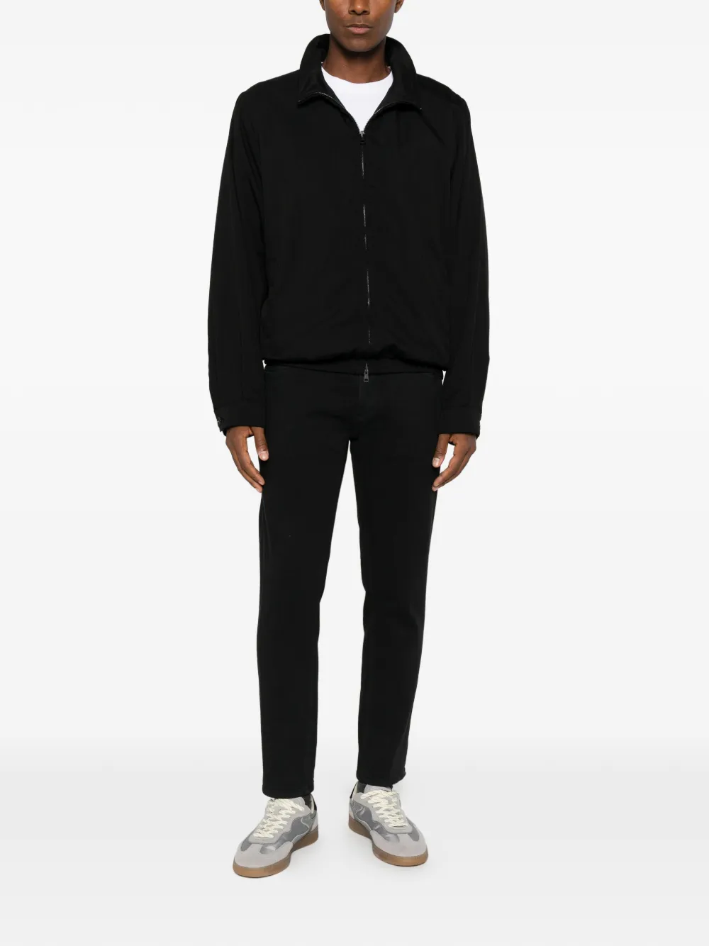 DONDUP Brighton jeans met rechte pijpen Zwart