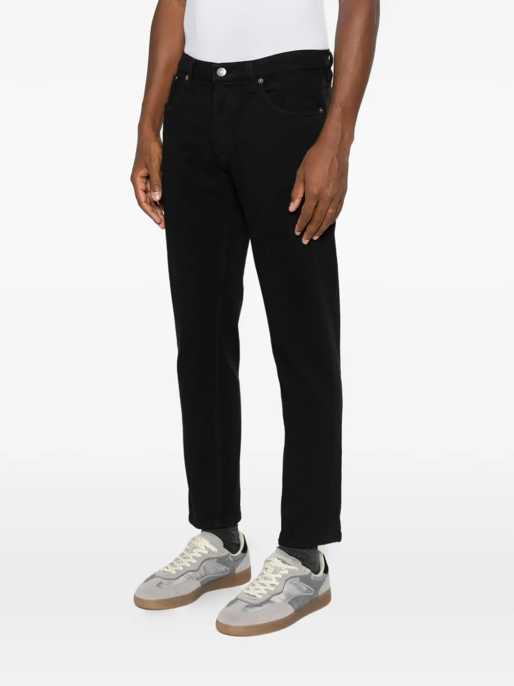 DONDUP Brighton jeans met rechte pijpen Zwart
