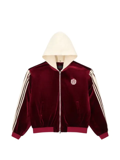 RTA Rei crest-motif bomber jacket