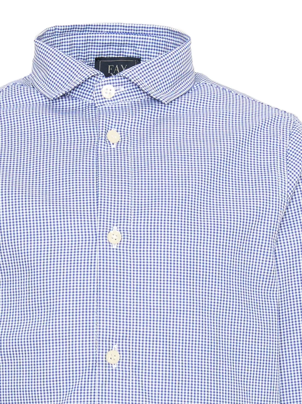 Fay Kids Shirt met lange mouwen Blauw