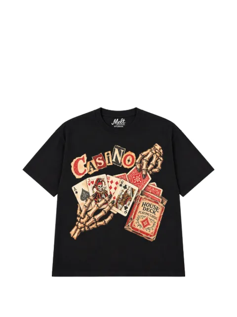 Melt playera con estampado gráfico