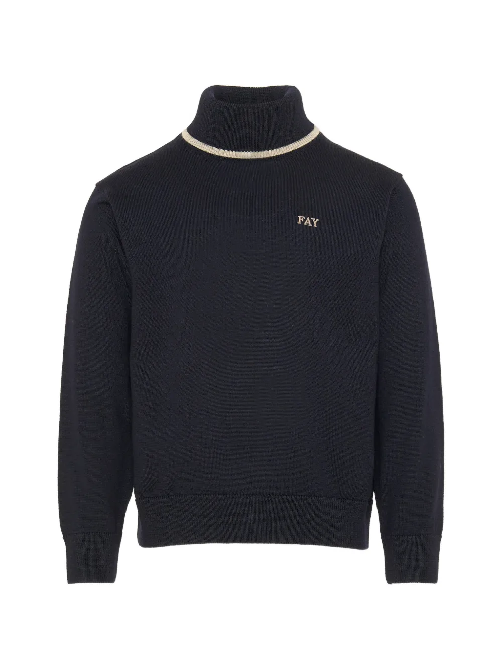 Fay Kids Coltrui met geborduurd logo Blauw