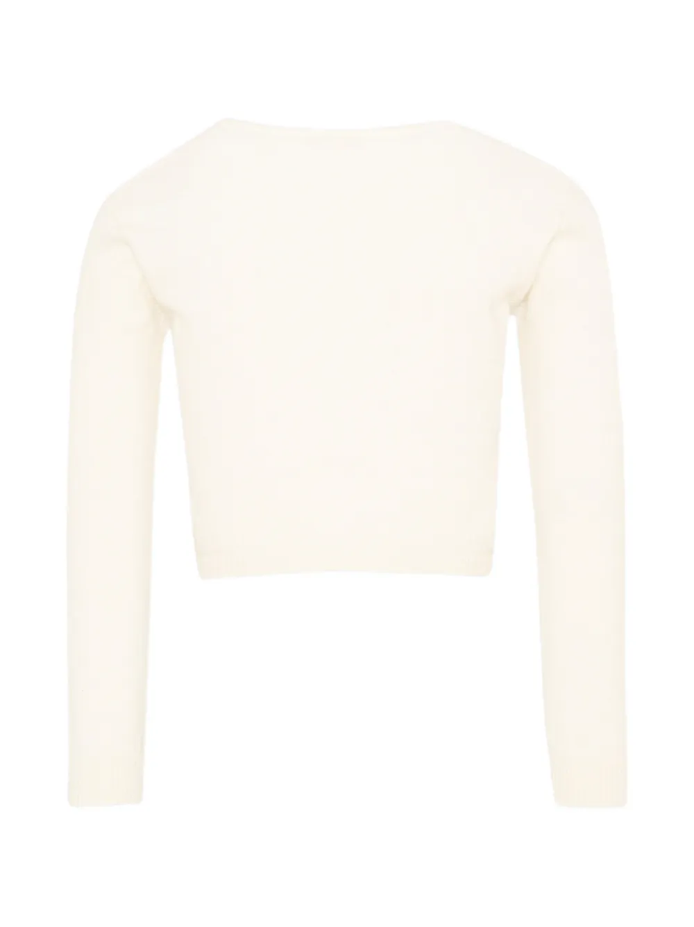 Mariella Ferrari button-up cropped cardigan Beige