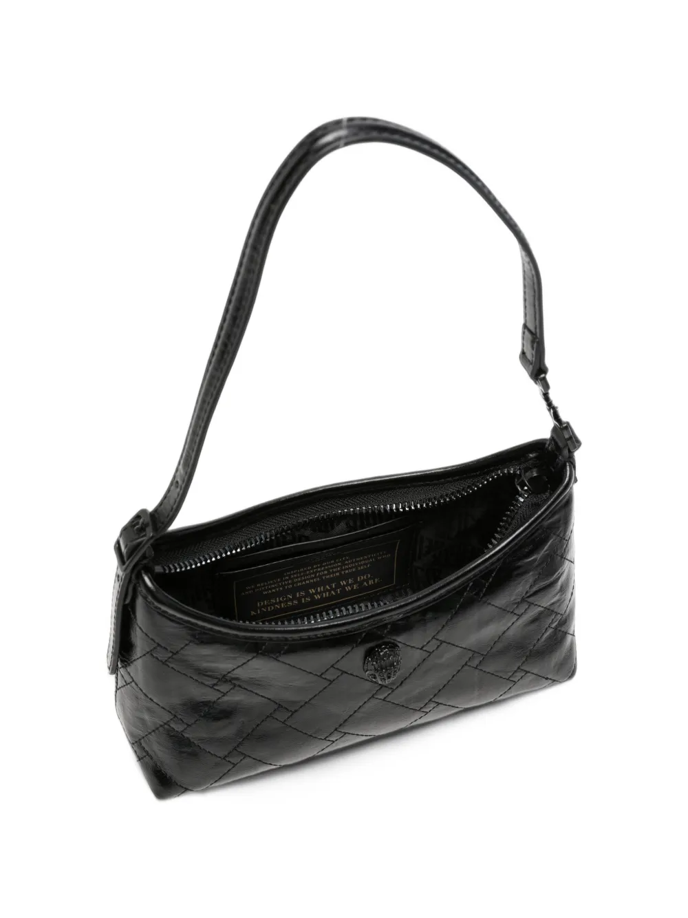 Kurt Geiger London Kurt Sling gewatteerde schoudertas Zwart