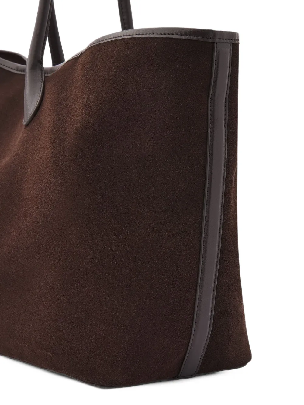 Nubikk Kiki suede tote bag Bruin