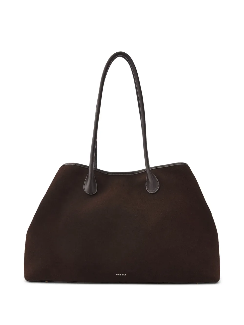 Nubikk Kiki suede tote bag Bruin