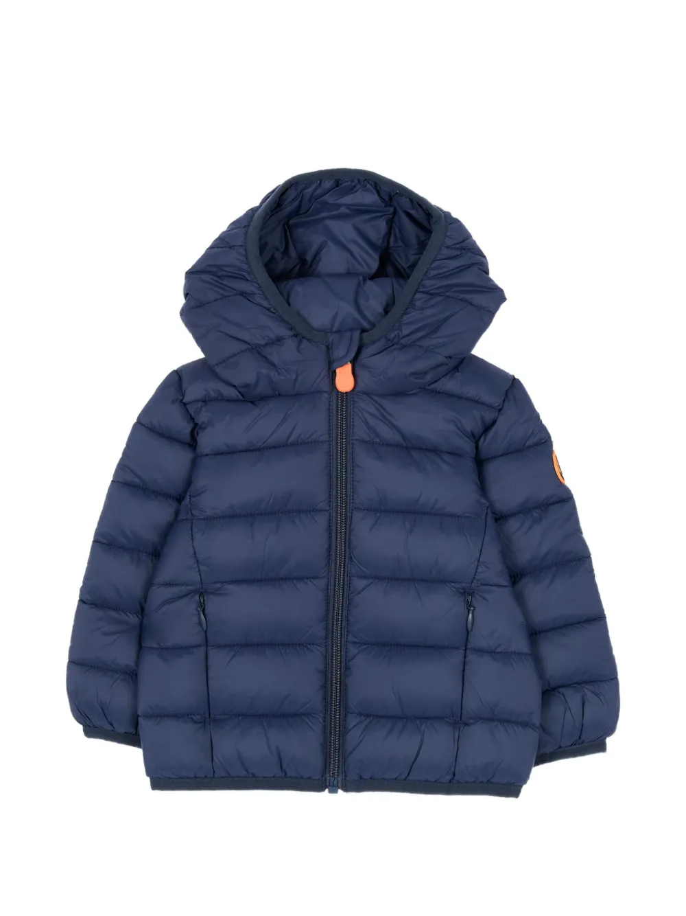 Save The Duck Kids hooded padded jacket - Blu