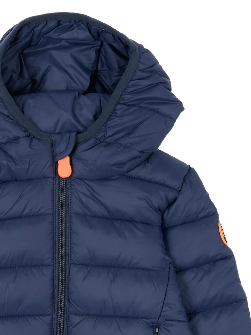 Save The Duck Kids Gewatteerd jack Blauw