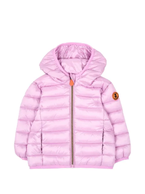 Save The Duck Kids quilted hooded jacket