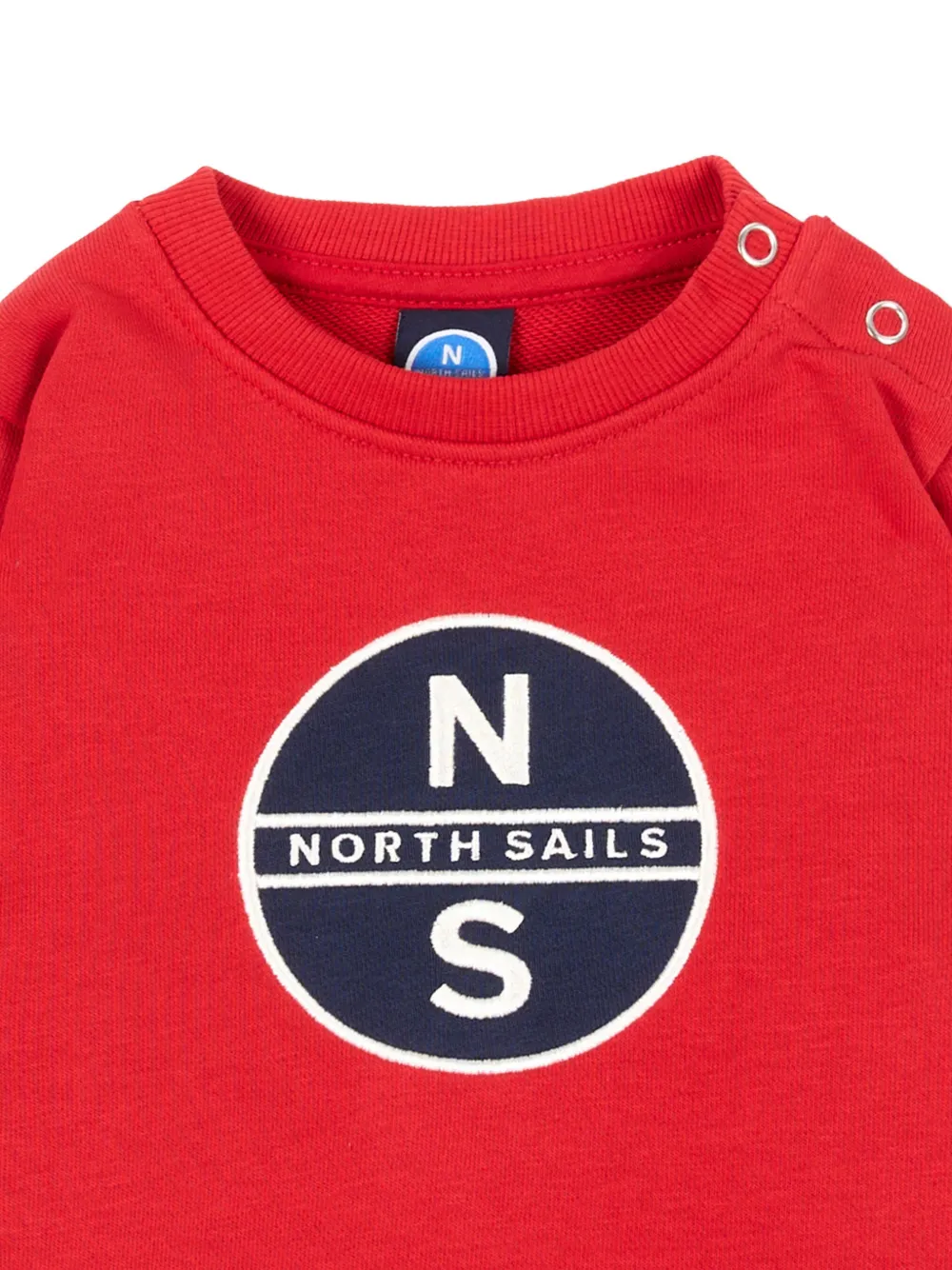 North Sails Kids Trui met logopatch Rood