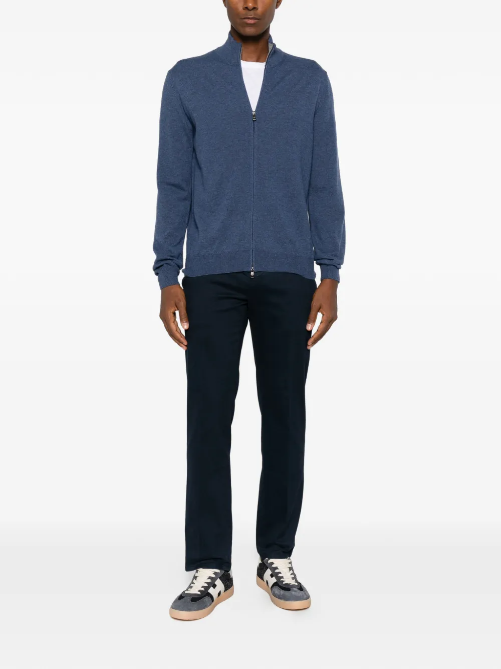 DONDUP Gaubert chino met rechte pijpen Blauw