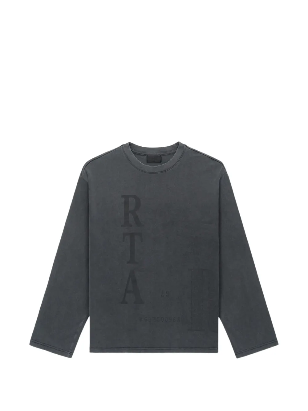 RTA Marceau graphic T-shirt - Gris