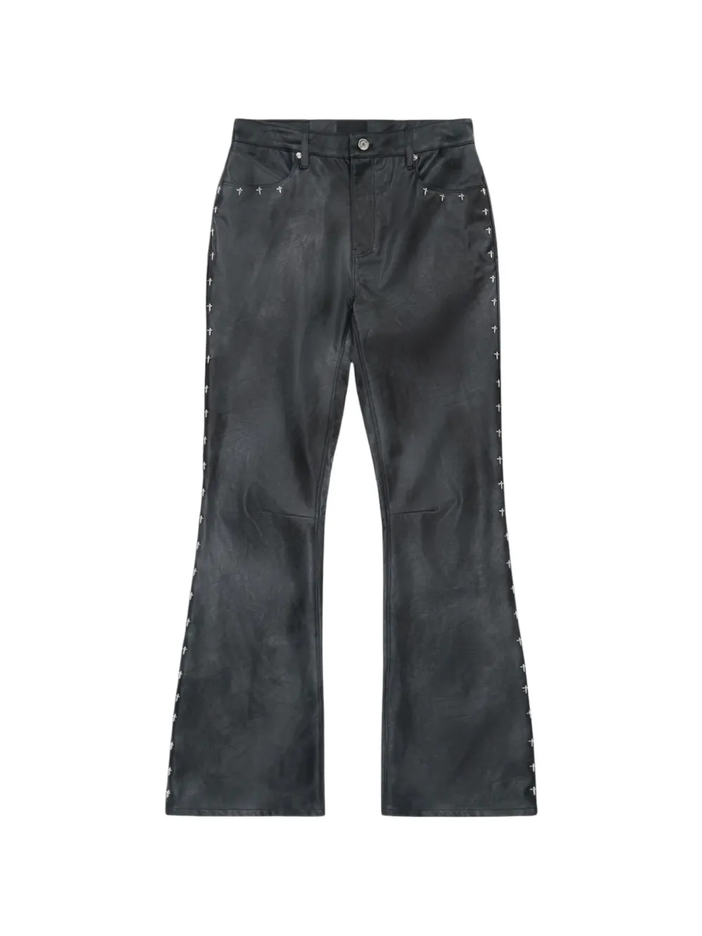 RTA Mael slim-flare jeans - Nero