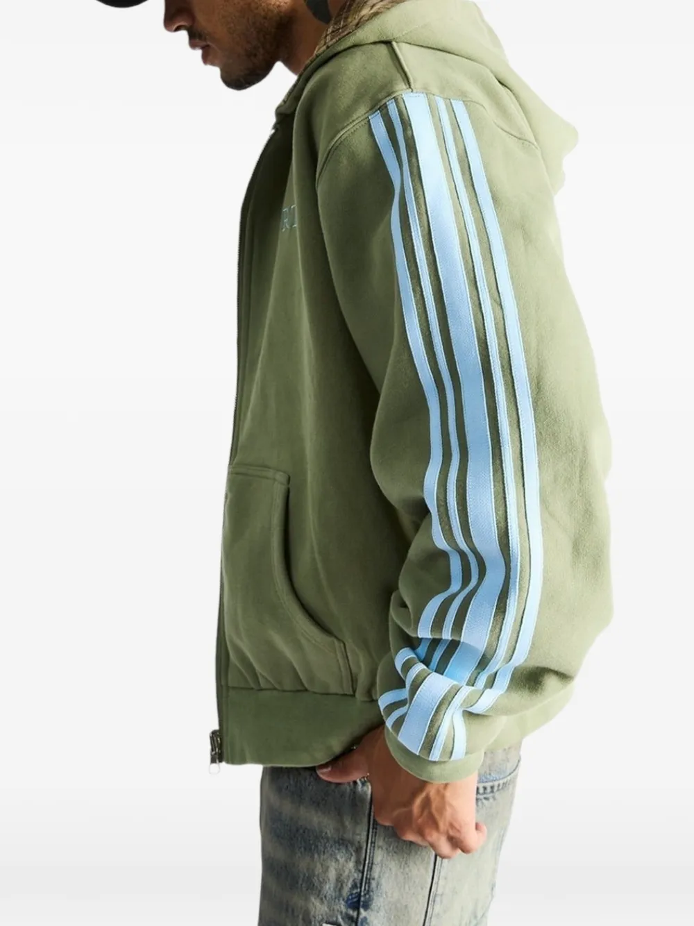 RTA Elen omkeerbare hoodie Groen