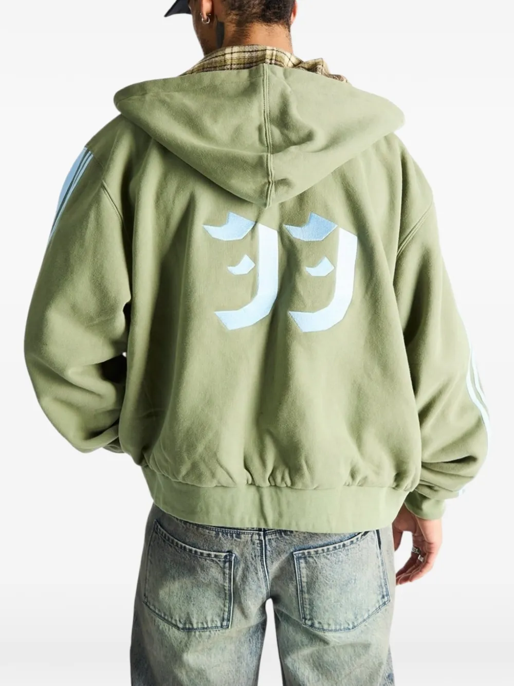 RTA Elen omkeerbare hoodie Groen