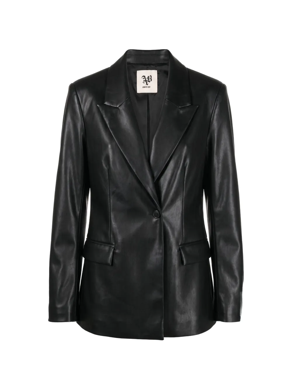 Aniye By Caly single-breasted blazer - Nero