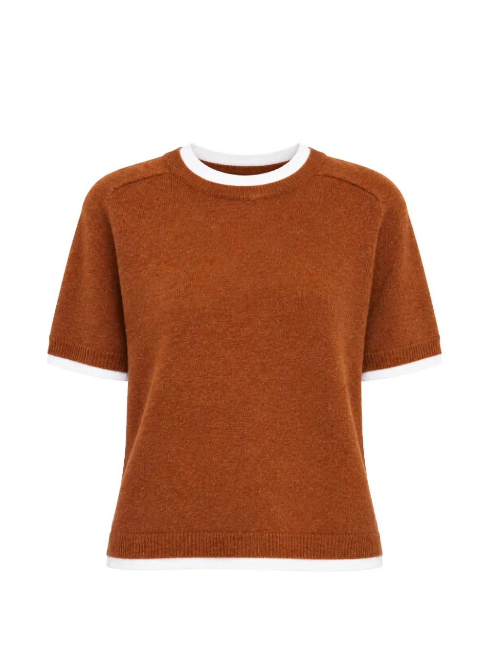 Semicouture short-sleeve sweater Bruin