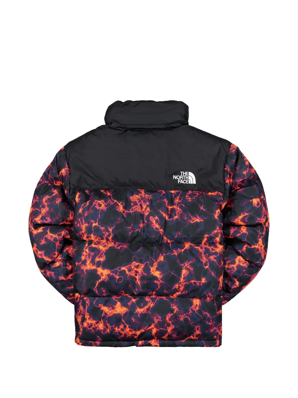 The North Face Donsjack met hoge hals Zwart