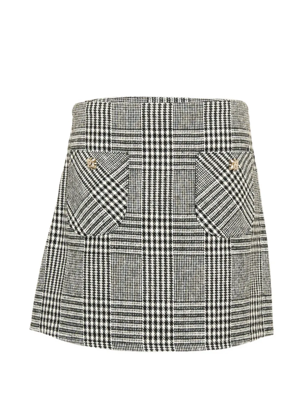 John Richmond Junior Prince of Wales check tweed skirt - Gris John Richmond Junior Prince of Wales check tweed skirt - Gris