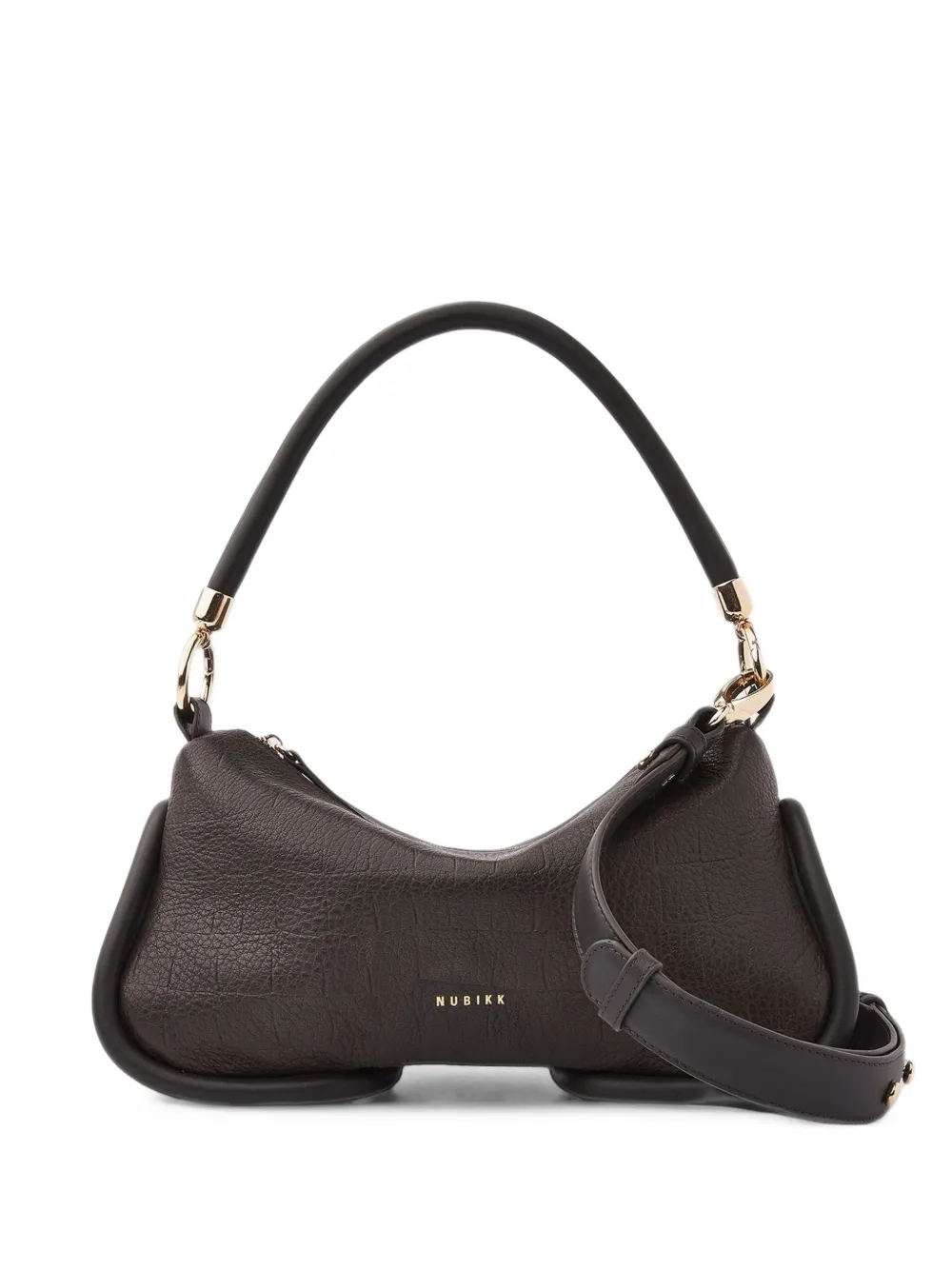 Nubikk Bibi leather shoulder bag - Marrone