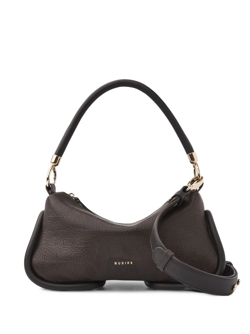 Nubikk Bibi leather shoulder bag - Marrone