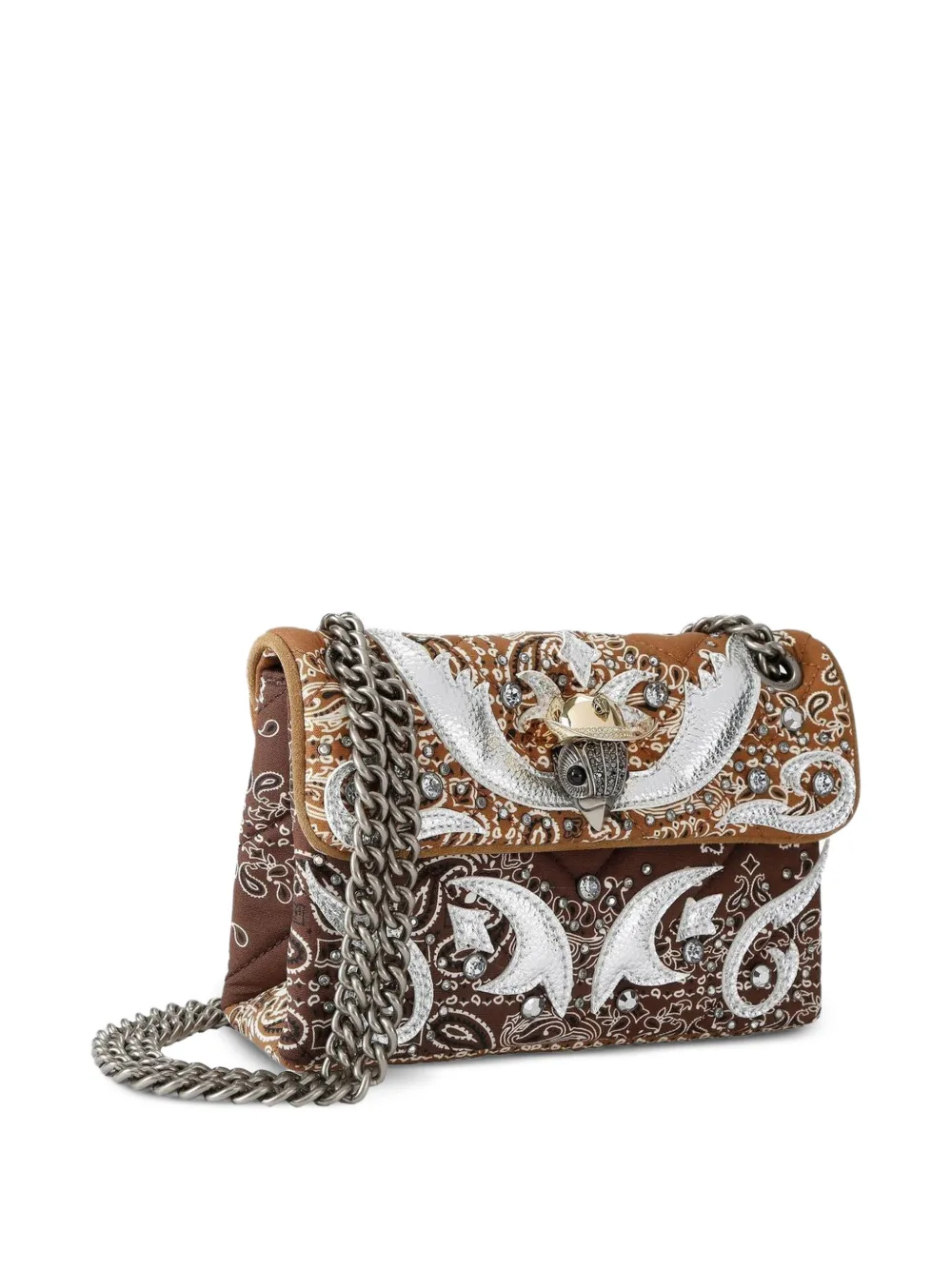 Kurt Geiger London Kensington mini-tas Bruin