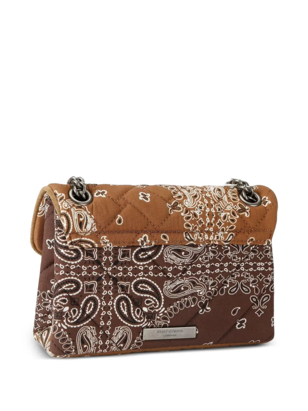 Kurt Geiger London Kensington mini-tas Bruin