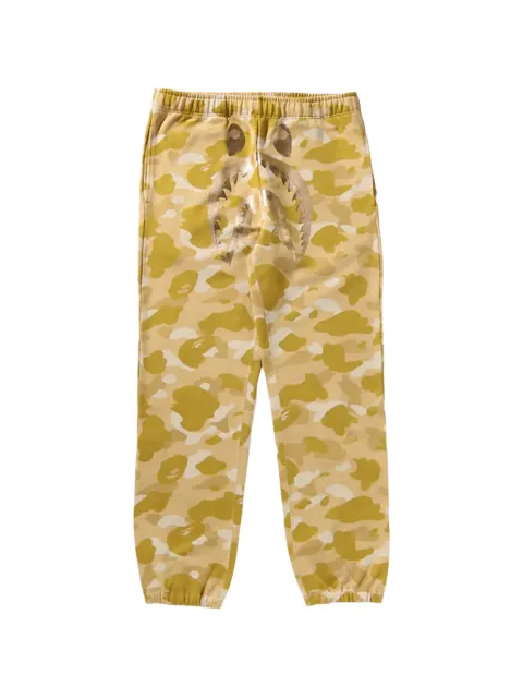 A BATHING APE® Color Camo Shark track pants