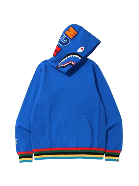 A BATHING APE® Shark-print hoodie
