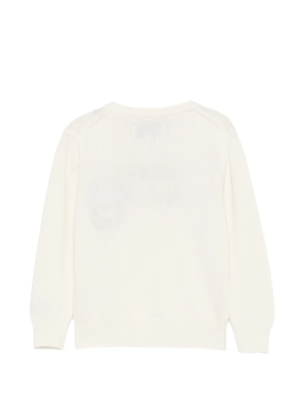 MC2 Saint Barth Kids Douglas intarsia-knit sweater Beige