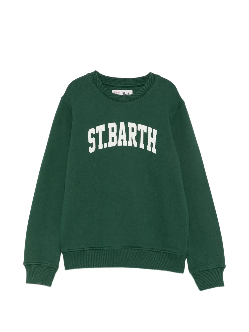 MC2 Saint Barth Kids Hutton N logo-print sweatshirt Groen