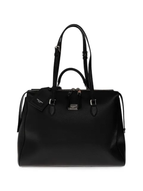 Dolce & Gabbana Vittoria leather tote bag