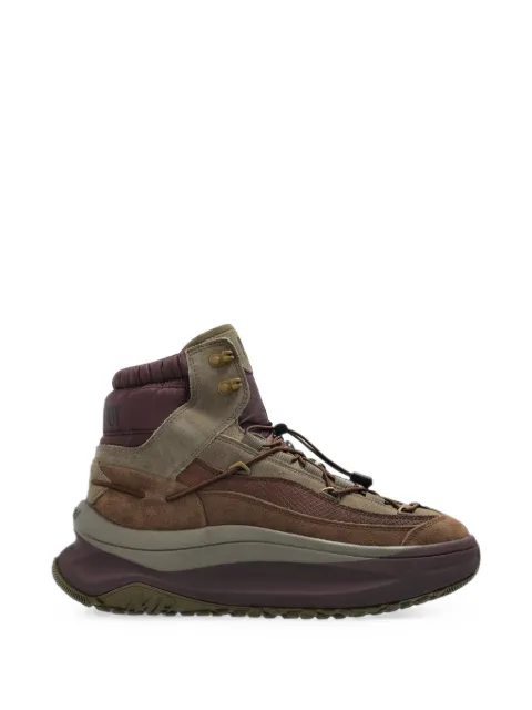 Moon Boot Moon247 XLace mid khaki & brown sneakers