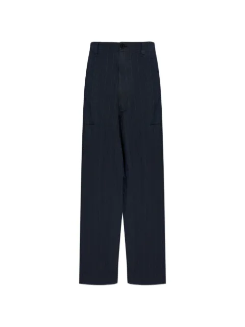 Comme des Garçons Homme Plus pinstripe-pattern trousers