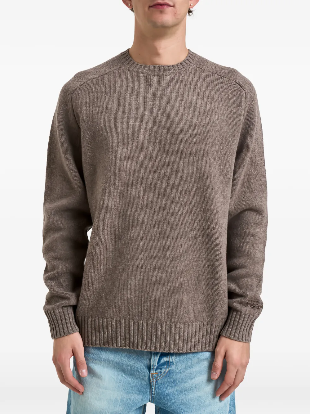 MC2 Saint Barth crew-neck raglan-sleeve sweater Bruin